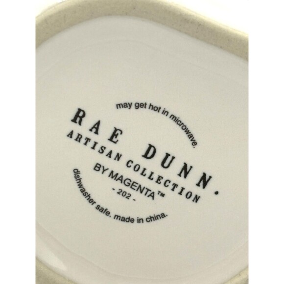 Rae Dunn LOVE Mug Ivory Hearts Valentines Love Artisan Collection Red Glazed New - Picture 6 of 14